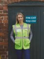 Gilets de sécurité à personnaliser YOKO Gilet multifonction haute visibilité 