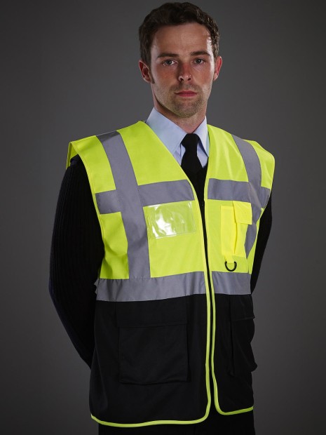 Gilets de sécurité à personnaliser YOKO Gilet multifonction haute visibilité /api/colors/e260546d-71b2-4879-9030-d7108c3f444f