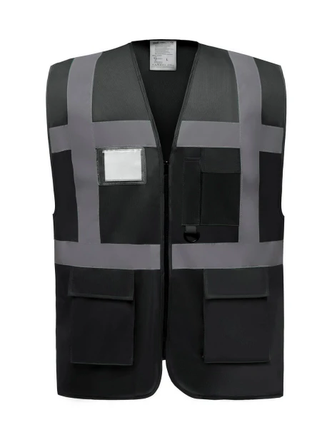 YOKO Gilet multifonction haute visibilité  personnalisable