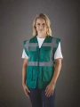 Gilets de sécurité à personnaliser YOKO Gilet multifonction haute visibilité 