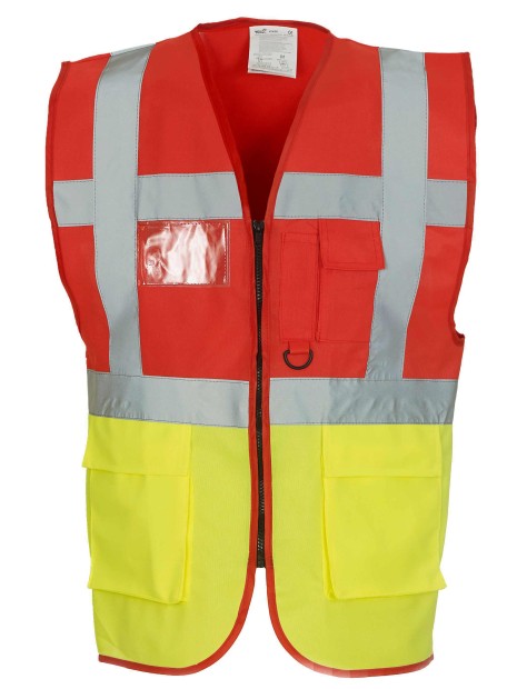 YOKO Gilet multifonction haute visibilité /api/colors/a72ffb59-4326-45eb-905c-46a9673f3c85 personnalisable