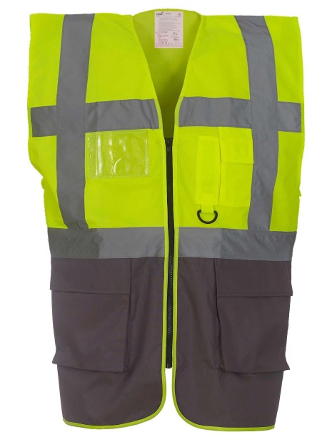 YOKO Gilet multifonction haute visibilité /api/colors/4725d150-b5b1-4a2a-9460-751bb47630e7 personnalisable