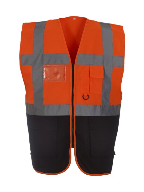 YOKO Gilet multifonction haute visibilité /api/colors/9a1f60a8-e720-4d91-adb3-322da7ab29f4 personnalisable