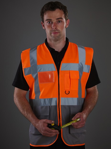 Gilets de sécurité à personnaliser YOKO Gilet multifonction haute visibilité /api/colors/e5065e99-e25d-43ba-9273-b776db5a7e64