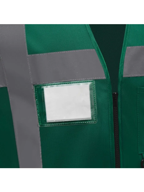 YOKO Gilet multifonction haute visibilité  personnalisable