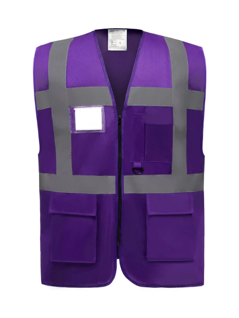 YOKO Gilet multifonction haute visibilité  personnalisable