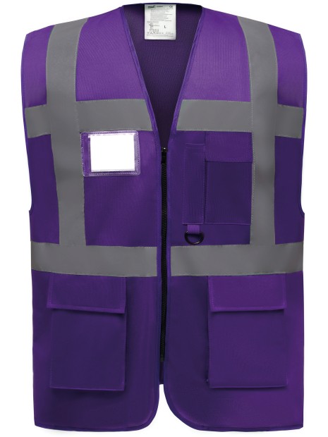 YOKO Gilet multifonction haute visibilité /api/colors/f28ecd26-255e-4b18-a29c-08c2af1111d3 personnalisable