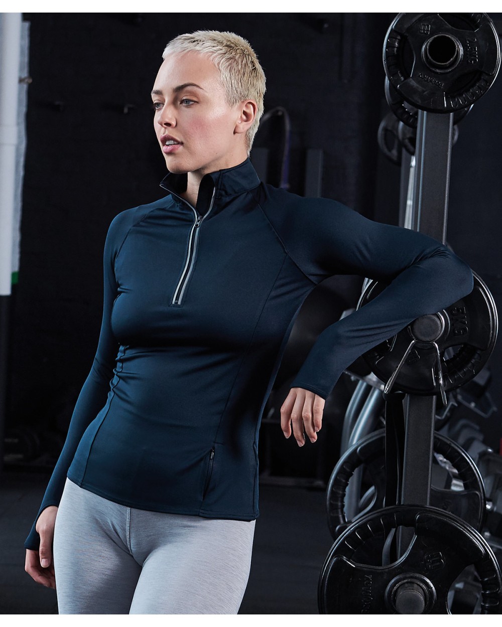 T-Shirts personnalisable AWDIS WOMEN'S COOL FLEX 1/2 ZIP TOP