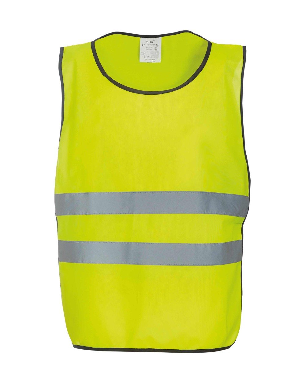 Fluo vestjes YOKO Veiligheidshesje met 2 banden voor bedrukking &amp; borduring