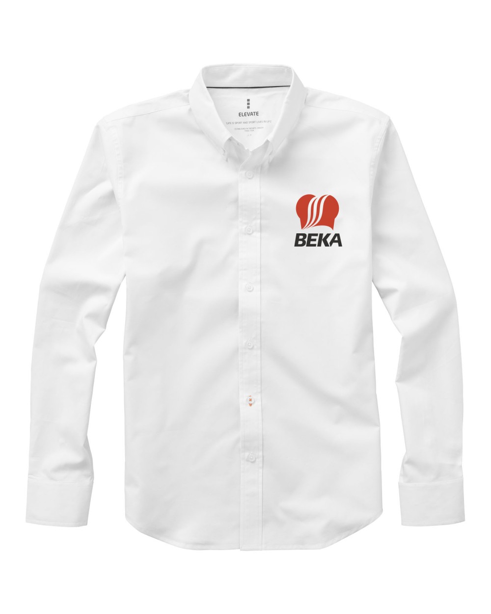 ELEVATE Vaillant langärmliges Hemd Hemden personalisierbar