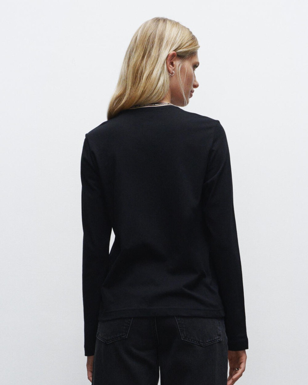 T-shirts TRUE BLANKS Womens Regular Long Sleeve Tee voor bedrukking &amp; borduring