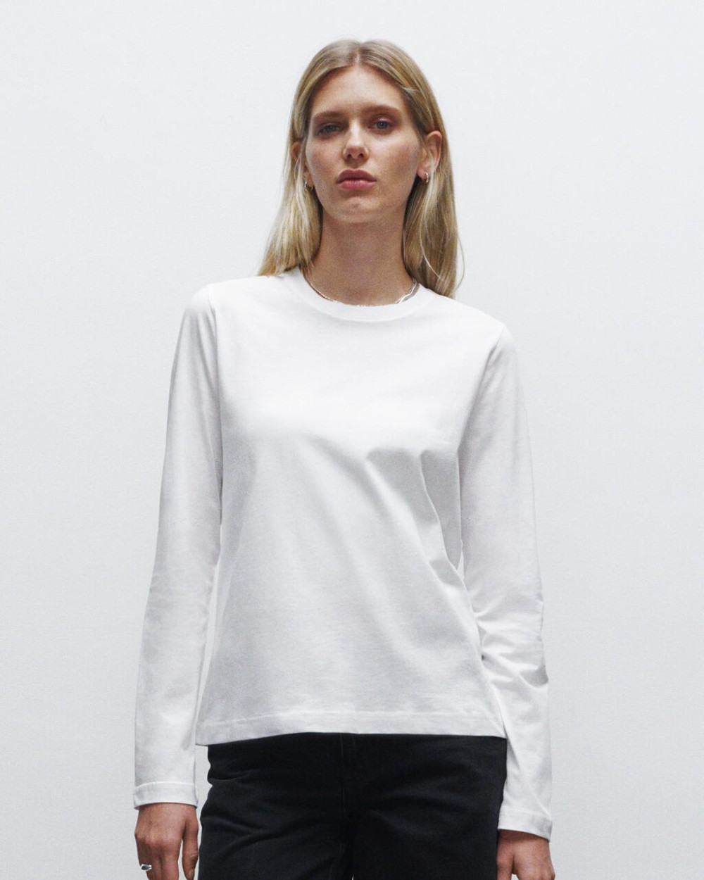 T-shirts TRUE BLANKS Womens Regular Long Sleeve Tee voor bedrukking &amp; borduring