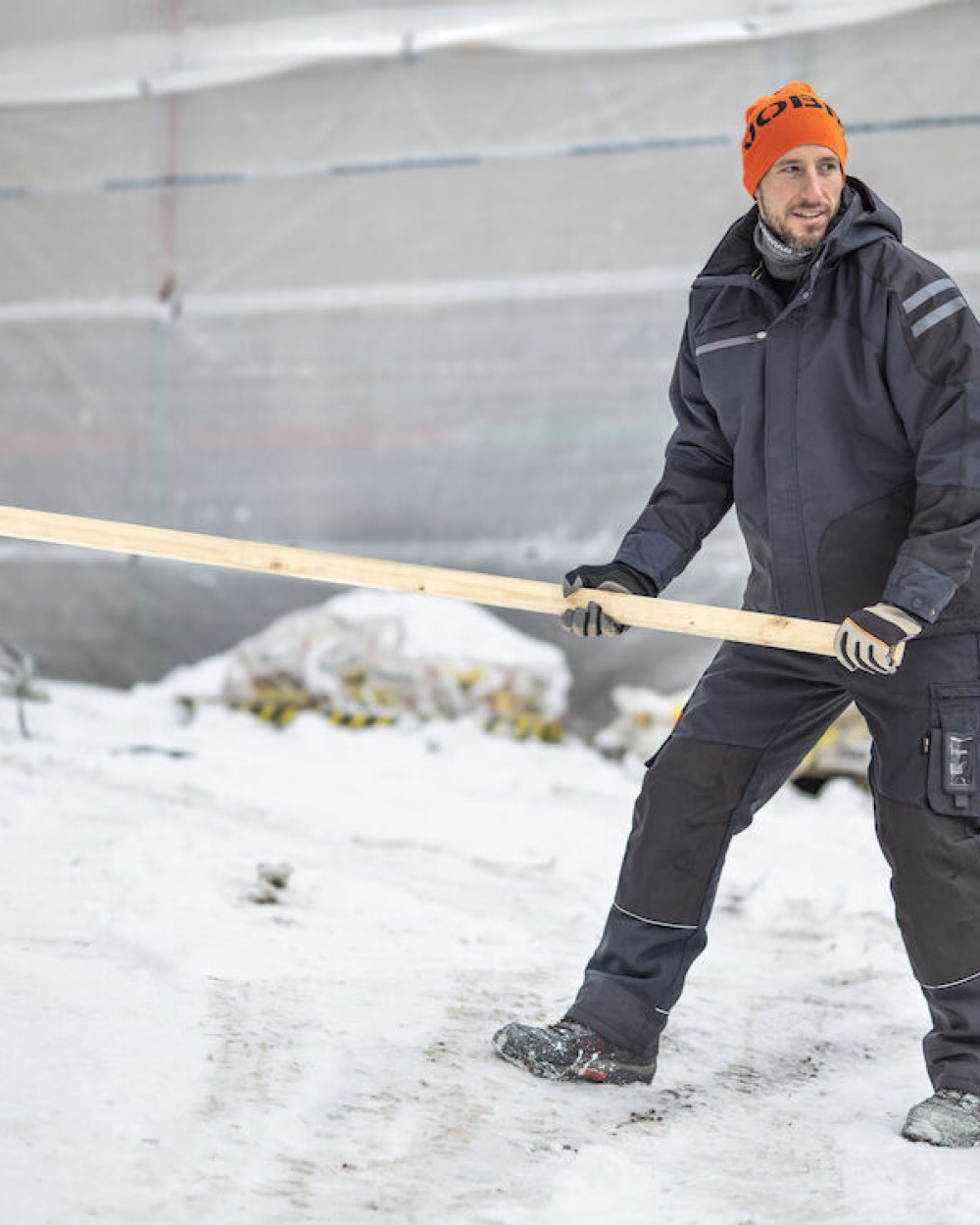 Jassen JOBMAN 1261 Winter Parka voor bedrukking &amp; borduring