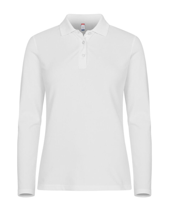 Polos personnalisable CLIQUE Stretch Premium Polo L/S Women