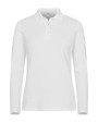 Polo's CLIQUE Stretch Premium Polo L/S Women voor bedrukking &amp; borduring