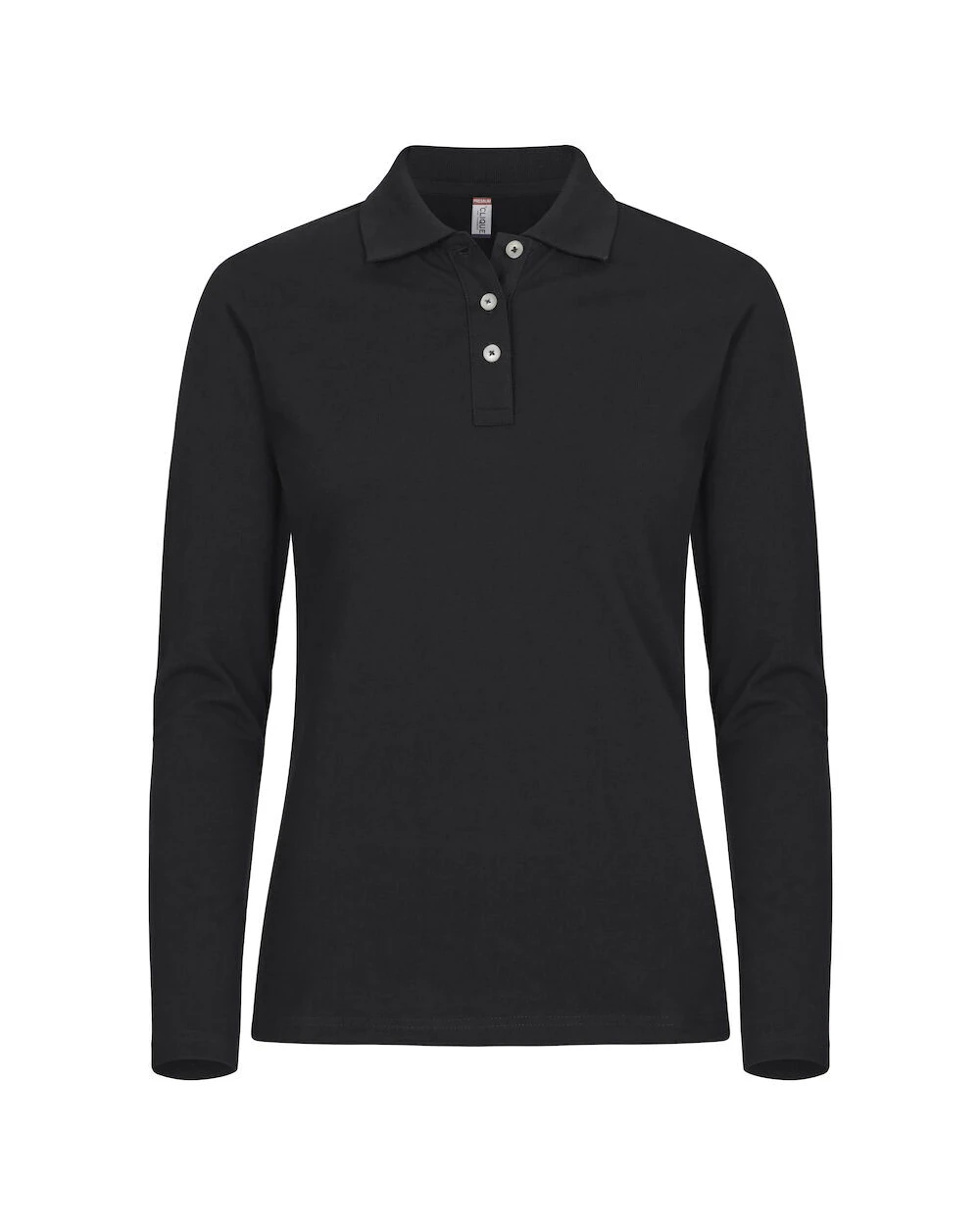 Polo's CLIQUE Stretch Premium Polo L/S Women voor bedrukking &amp; borduring