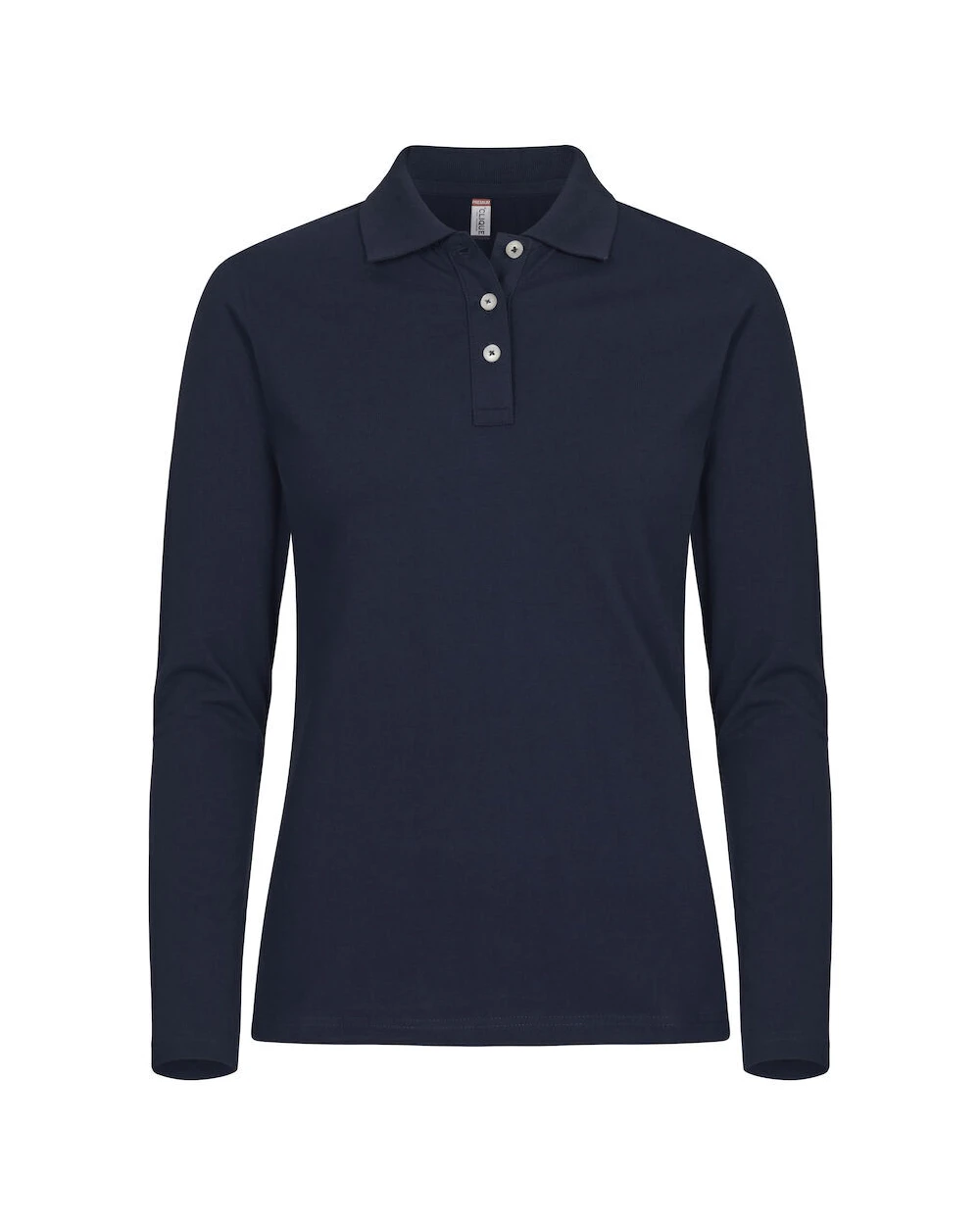 Polo's CLIQUE Stretch Premium Polo L/S Women voor bedrukking &amp; borduring