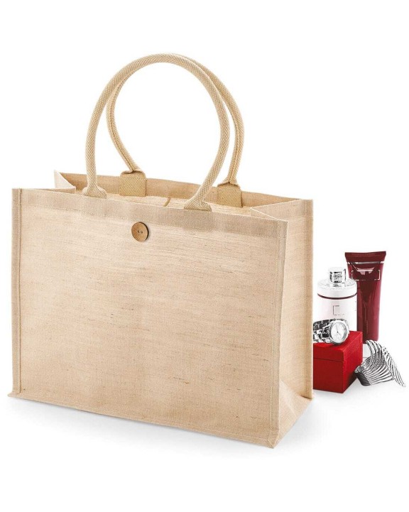 Tote bags WESTFORDMILL Juco shopper voor bedrukking &amp; borduring