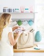 WESTFORDMILL Baumwoll-Jute Shopper Tote Bags personalisierbar