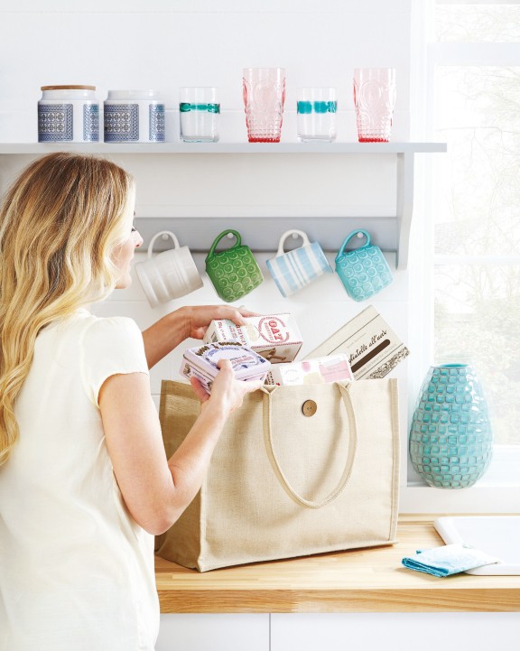 Tote bags WESTFORDMILL Juco shopper voor bedrukking &amp; borduring