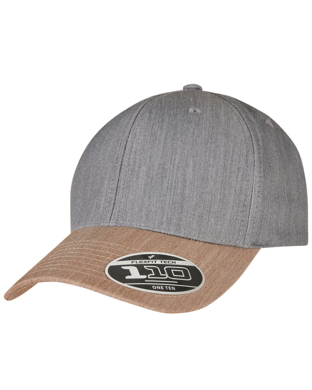 FLEXFIT 110 Melange Mix Cap Kappen personalisierbar