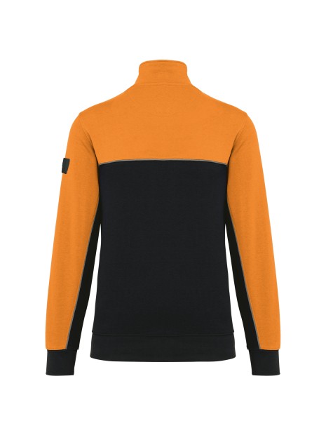 WK. DESIGNED TO WORK Sweat-shirt écoresponsable col zippé unisexe /api/colors/f6473df6-5ff7-425a-9b26-f0846ae4f1b4 personnalisable