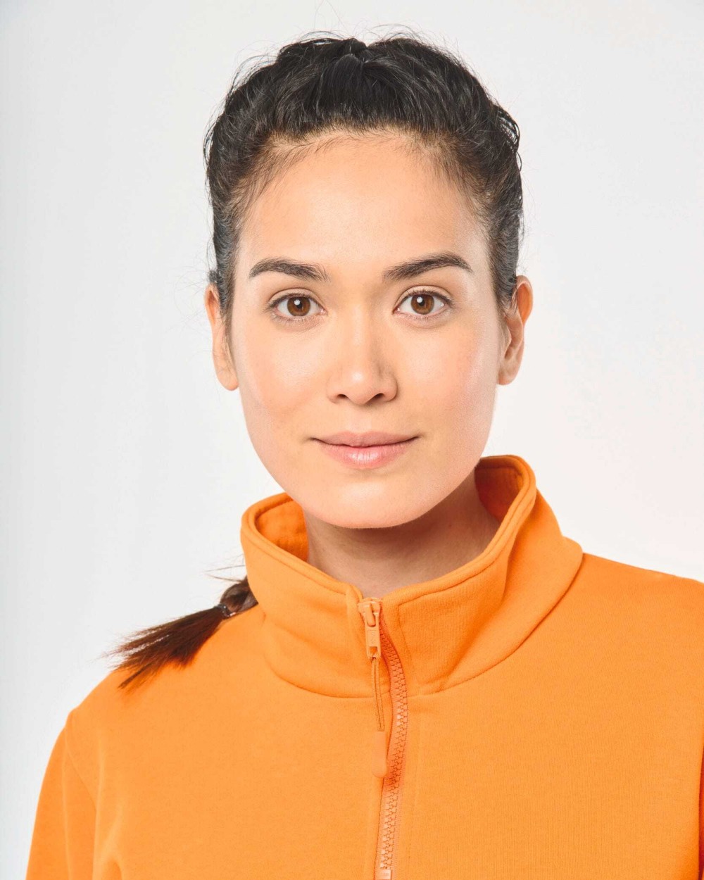 Sweat-shirts personnalisable WK. DESIGNED TO WORK Sweat-shirt écoresponsable col zippé unisexe