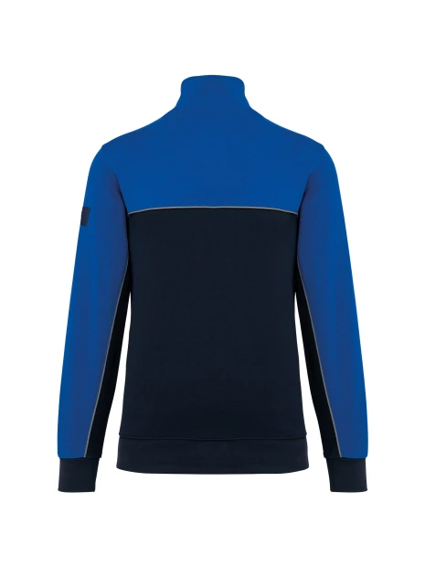 WK. DESIGNED TO WORK Sweat-shirt écoresponsable col zippé unisexe /api/colors/b4105994-2f73-4f43-9b5e-e708547f060d personnalisable
