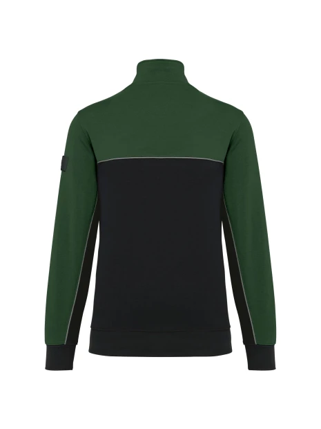 WK. DESIGNED TO WORK Sweat-shirt écoresponsable col zippé unisexe /api/colors/24d838c4-4ff5-4306-9948-a0a3a891daee personnalisable