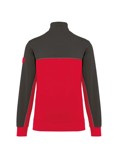 WK. DESIGNED TO WORK Sweat-shirt écoresponsable col zippé unisexe /api/colors/a0190150-dd87-4012-919d-b889c9cbccb2 personnalisable