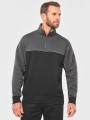 Sweat-shirts à personnaliser WK. DESIGNED TO WORK Sweat-shirt écoresponsable col zippé unisexe 