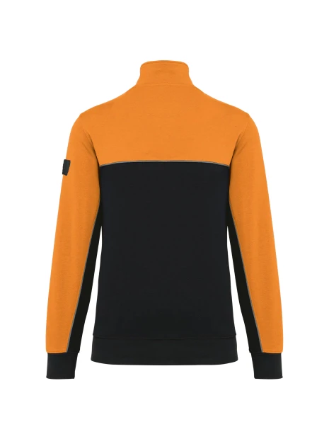 WK. DESIGNED TO WORK Sweat-shirt écoresponsable col zippé unisexe /api/colors/f6473df6-5ff7-425a-9b26-f0846ae4f1b4 personnalisable