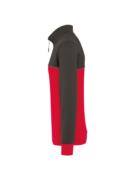 WK. DESIGNED TO WORK Sweat-shirt écoresponsable col zippé unisexe /api/colors/a0190150-dd87-4012-919d-b889c9cbccb2 personnalisable