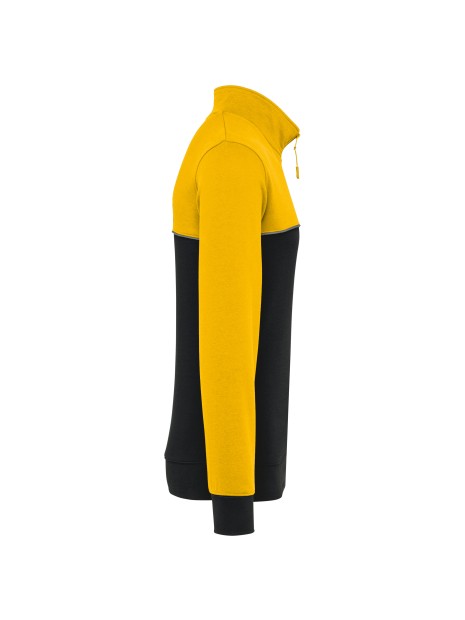 WK. DESIGNED TO WORK Sweat-shirt écoresponsable col zippé unisexe /api/colors/e00f7052-bead-472c-ad39-3174d0f0e6f7 personnalisable