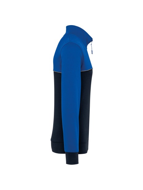 WK. DESIGNED TO WORK Sweat-shirt écoresponsable col zippé unisexe /api/colors/b4105994-2f73-4f43-9b5e-e708547f060d personnalisable