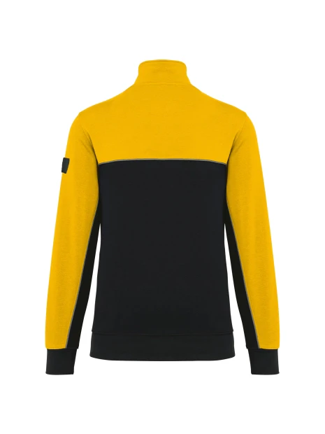 WK. DESIGNED TO WORK Sweat-shirt écoresponsable col zippé unisexe /api/colors/e00f7052-bead-472c-ad39-3174d0f0e6f7 personnalisable