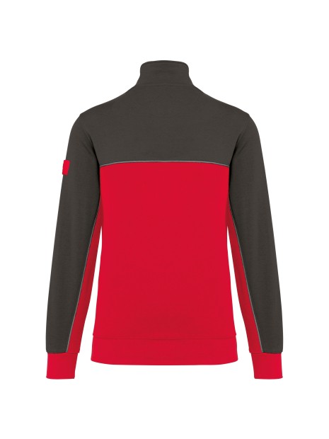 WK. DESIGNED TO WORK Sweat-shirt écoresponsable col zippé unisexe /api/colors/a0190150-dd87-4012-919d-b889c9cbccb2 personnalisable