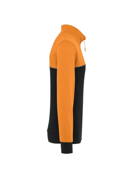 WK. DESIGNED TO WORK Sweat-shirt écoresponsable col zippé unisexe /api/colors/f6473df6-5ff7-425a-9b26-f0846ae4f1b4 personnalisable