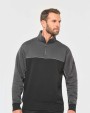 WK. DESIGNED TO WORK Umweltfreundliches Unisex-Sweatshirt mit Reißverschlusskragen Sweatshirts personalisierbar