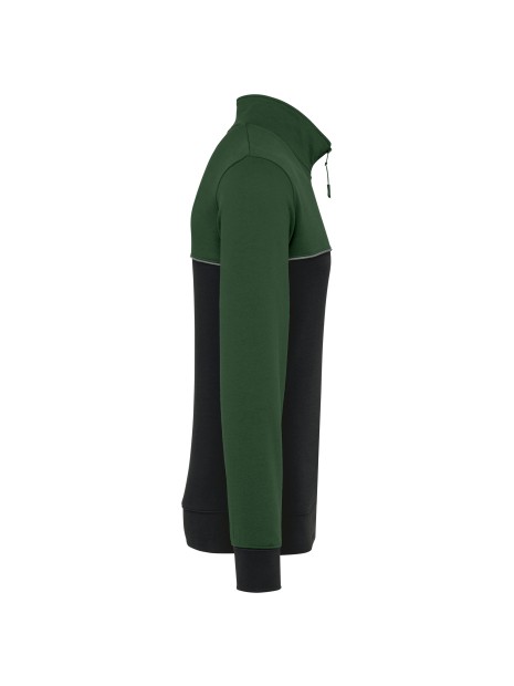 WK. DESIGNED TO WORK Sweat-shirt écoresponsable col zippé unisexe /api/colors/24d838c4-4ff5-4306-9948-a0a3a891daee personnalisable
