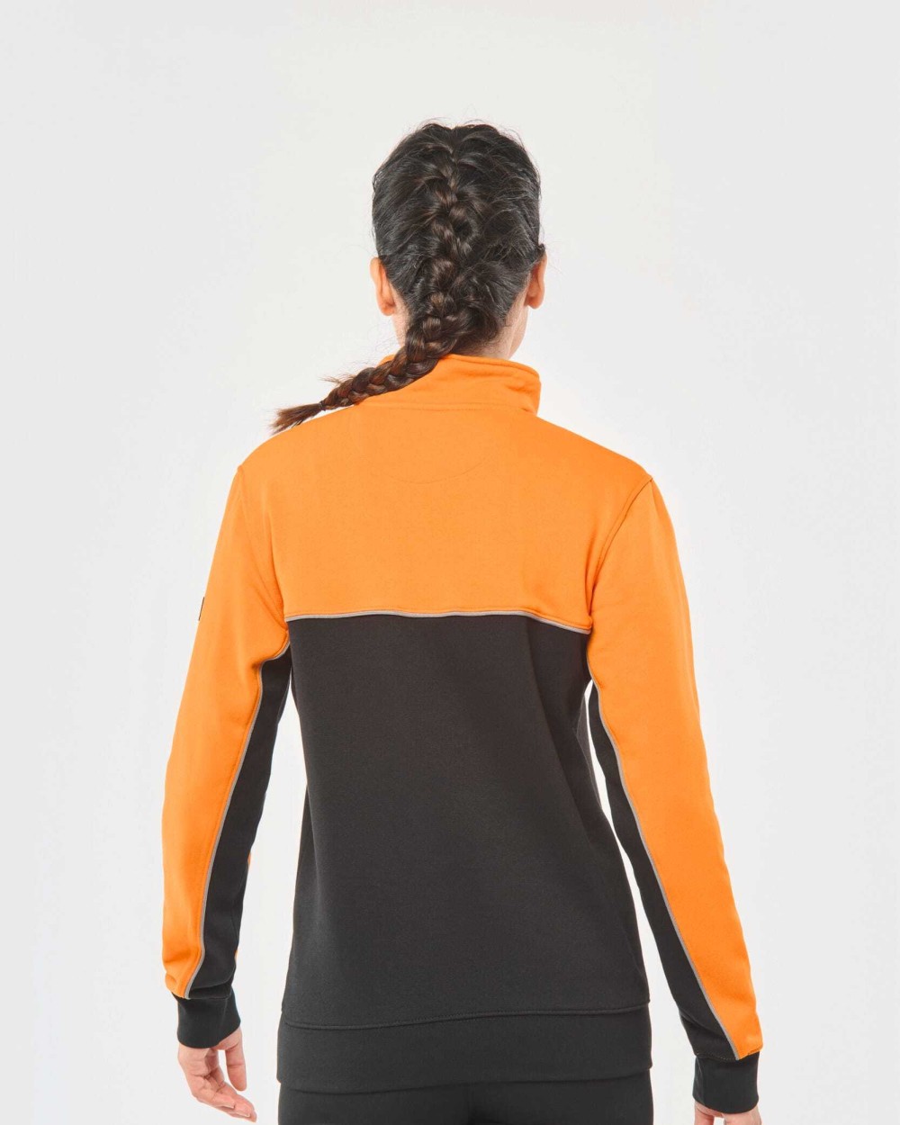 Sweat-shirts personnalisable WK. DESIGNED TO WORK Sweat-shirt écoresponsable col zippé unisexe