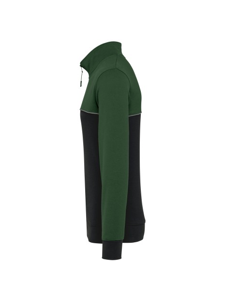 WK. DESIGNED TO WORK Sweat-shirt écoresponsable col zippé unisexe /api/colors/24d838c4-4ff5-4306-9948-a0a3a891daee personnalisable