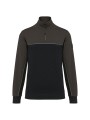 WK. DESIGNED TO WORK Sweat-shirt écoresponsable col zippé unisexe /api/colors/a1f9207a-e233-4d3a-97f0-056a56617a96 personnalisable