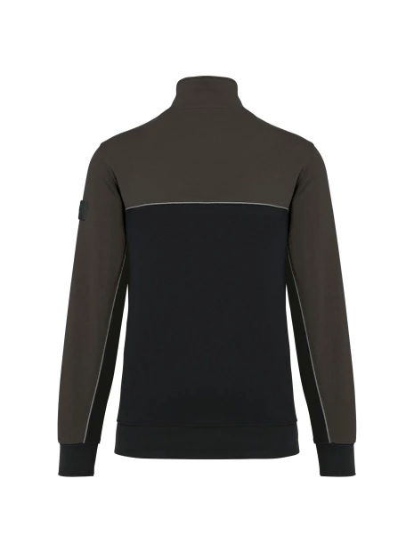 WK. DESIGNED TO WORK Sweat-shirt écoresponsable col zippé unisexe /api/colors/a1f9207a-e233-4d3a-97f0-056a56617a96 personnalisable