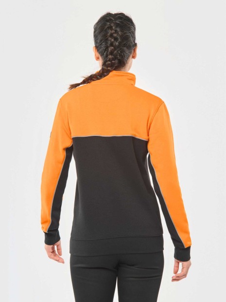 Sweat-shirts à personnaliser WK. DESIGNED TO WORK Sweat-shirt écoresponsable col zippé unisexe 