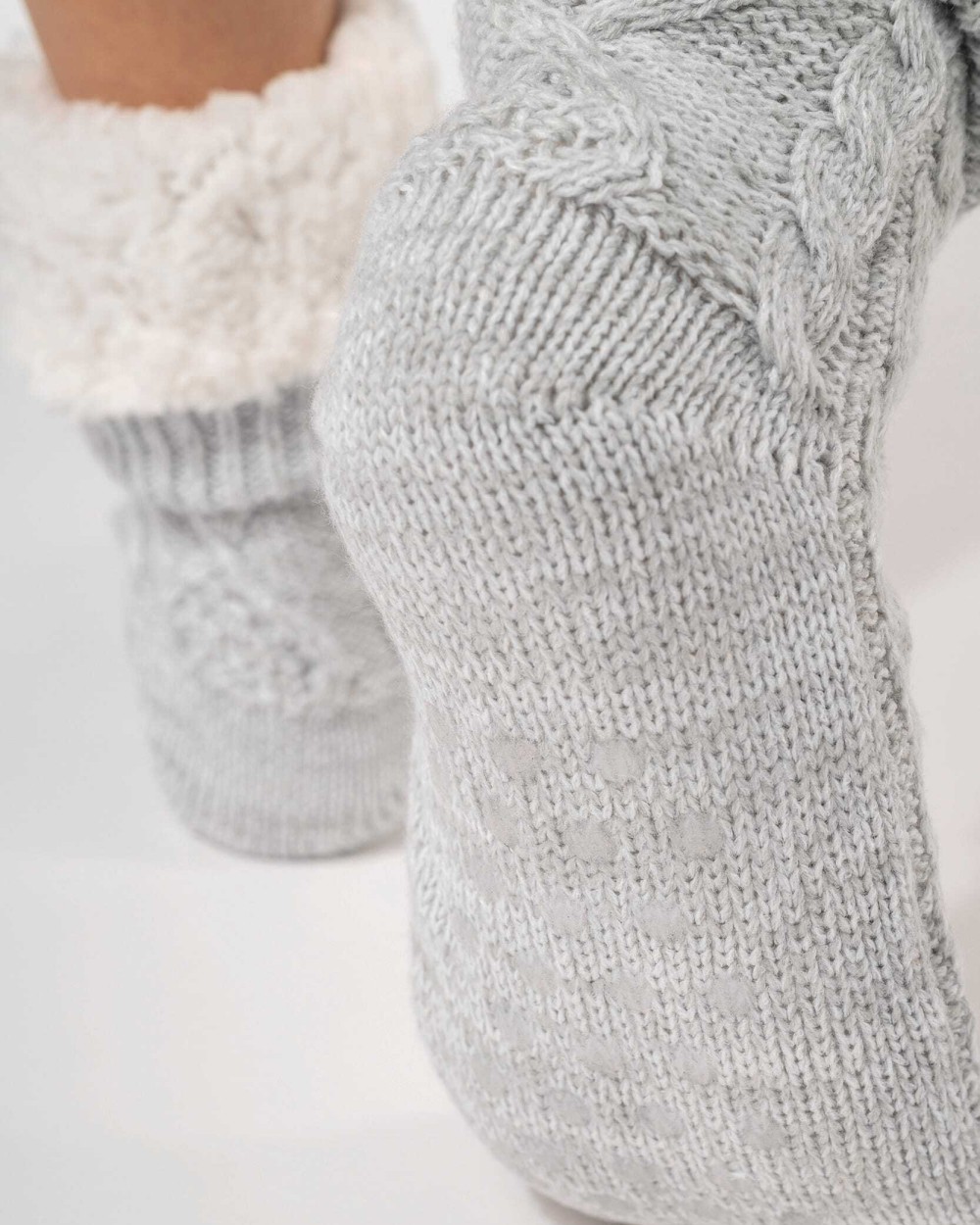 Sous-Vêtements personnalisable KARIBAN Chaussettes lounge doublées sherpa