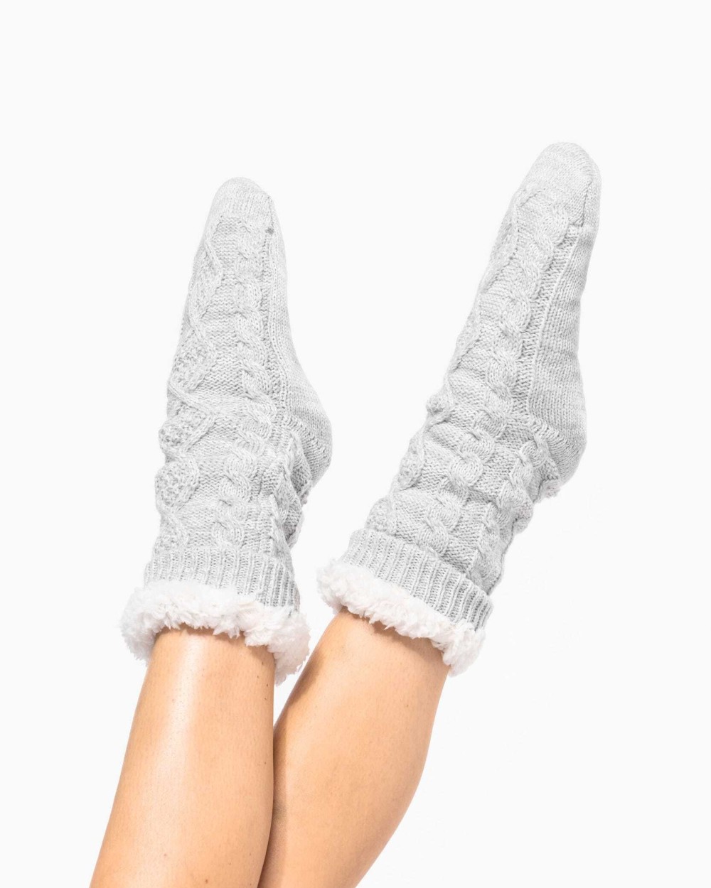 KARIBAN Lounge-Socke mit Sherpafutter Unterhosen personalisierbar