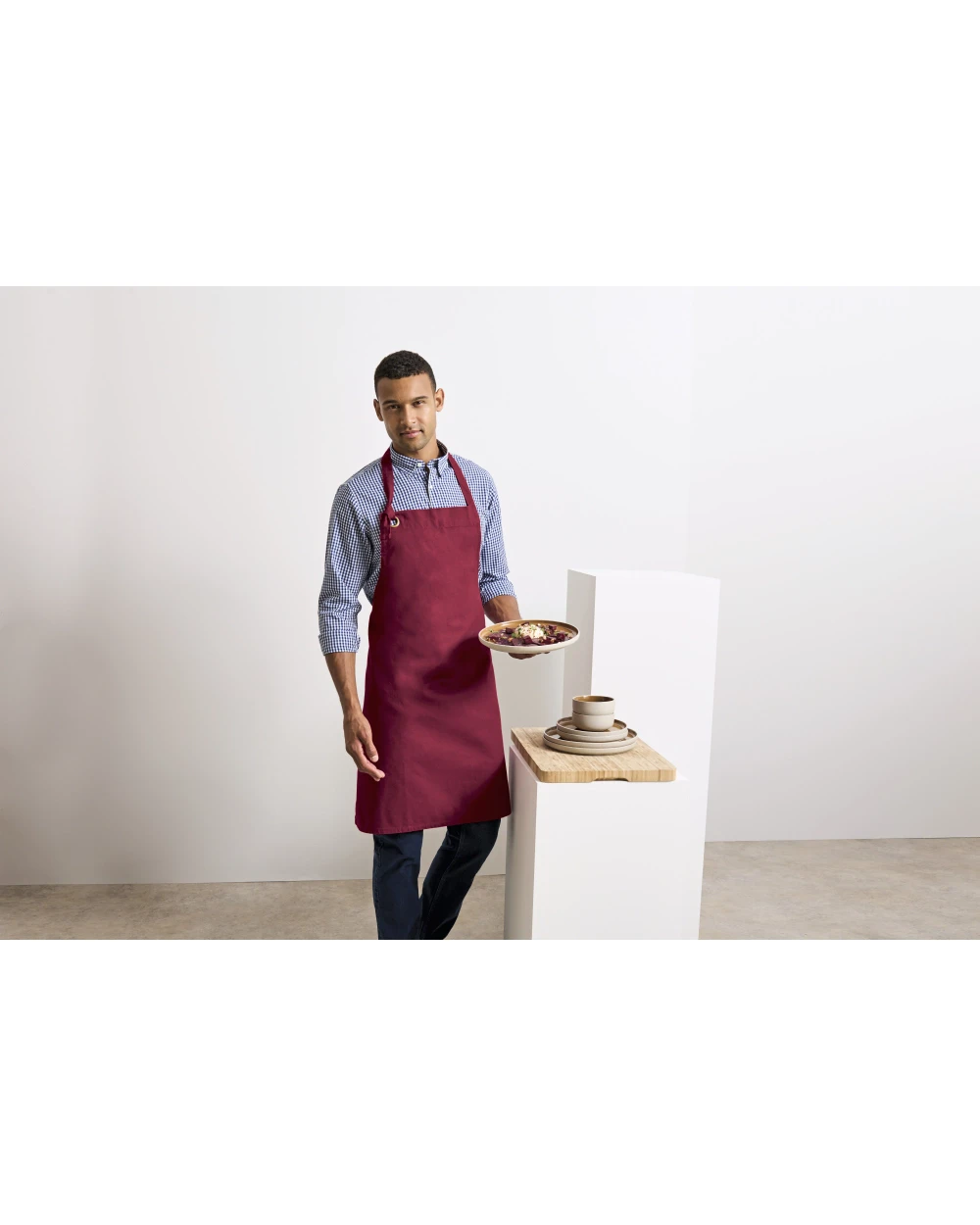 PREMIER Calibre Heavy Cotton Canvas Bib Apron Schürzen personalisierbar