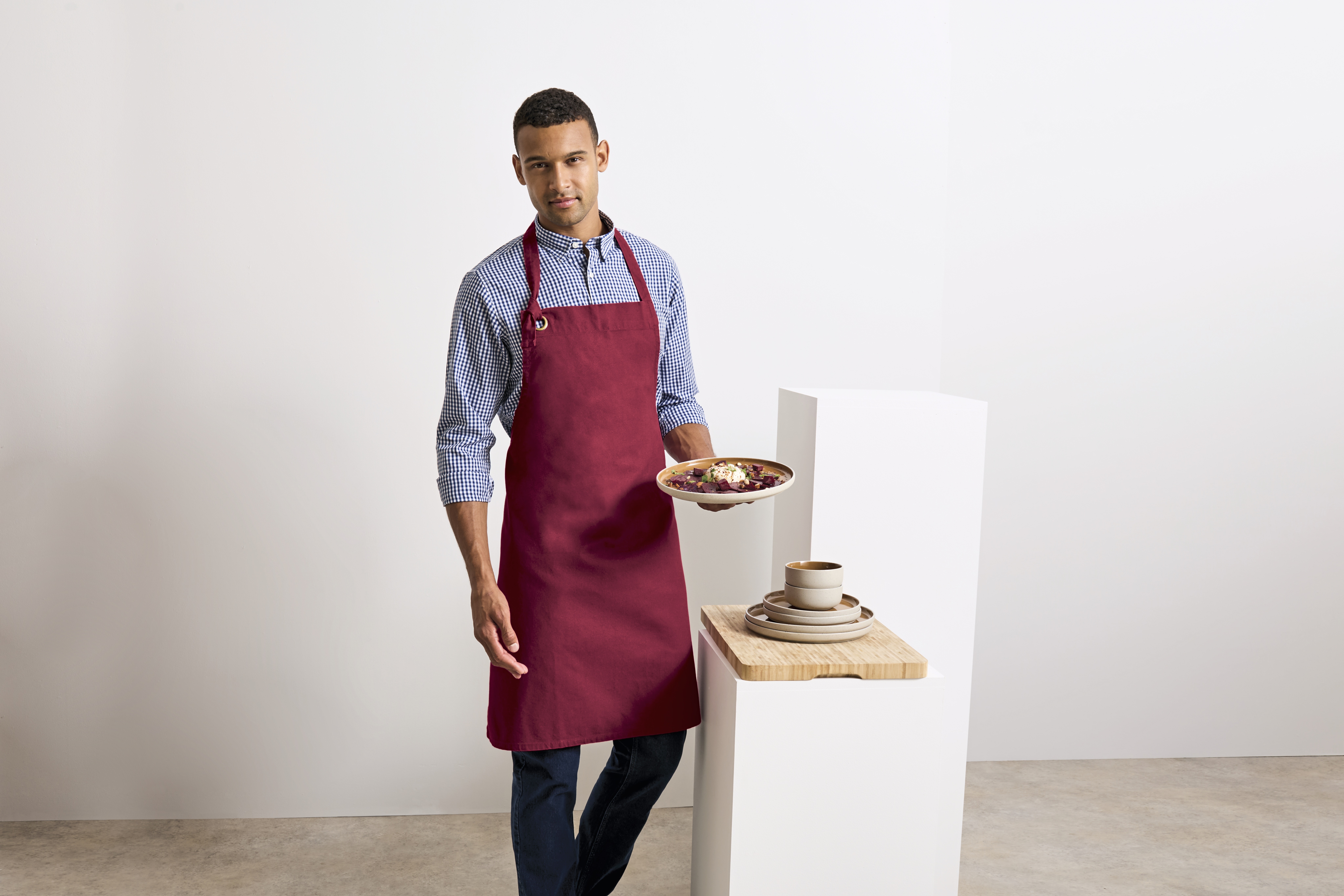 Tabliers personnalisable PREMIER Calibre Heavy Cotton Canvas Bib Apron