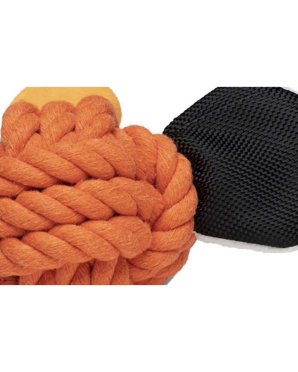 Benodigdheden MBW MiniFeet® Dog Toy Knotted Animal Tiger voor bedrukking &amp; borduring